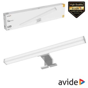 Candeeiro LED 7W 740lm 500mm 4000K IP44 Cromado AVIDE - (ALML-S50-C-7W)