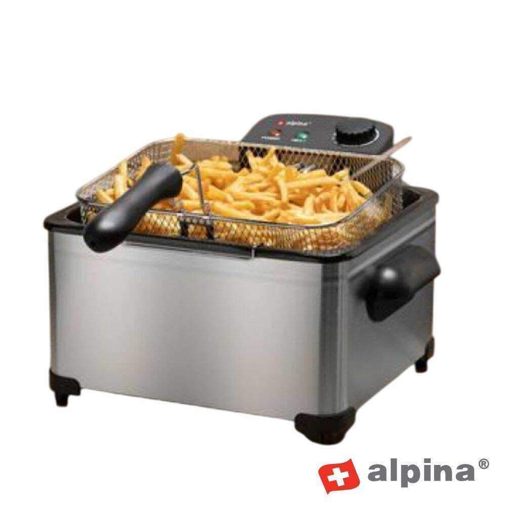 Fritadeira A Óleo Elétrica C/ 3 Grelhas 2000W 5L ALPINA - (ALP316)