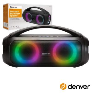 Coluna Bluetooth Portátil 2x100W AUX/USB/MicroSD/TWS - (BTG-616)