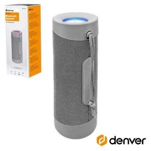 Coluna Bluetooth Portátil 2x5W AUX/USB/MicroSD DENVER - (BTV-208G)