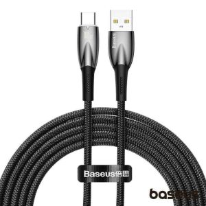 Cabo USB-A Macho P/ USB-C Macho 100W 2m Glimmer BASEUS - (CADH000501)