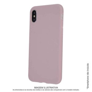 Capa TPU Anti-choque Rosa P/ iPhone XS Max - (CASEIPHONEXSMX-PK)