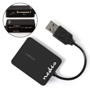 Leitor Cartões de Memória USB 2.0 All in 1 - (CRDRU2300BK)