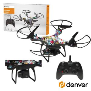 Drone C/ Transmissor 2.4ghz 4 Hélices DENVER - (DCH-350)