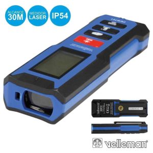Medidor De Distâncias Digital C/ Laser 30m VELLEMAN - (DEM701)