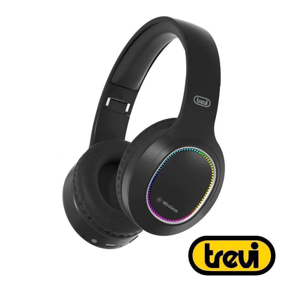 Auscultadores Bluetooth 5.3 S/ Fios Stereo RGB TREVI - (DJ12E60BT)