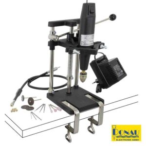 Berbequim De Precisão Elétrico 12-18v C/ Suporte 21cm Donau - (DN0600V1)
