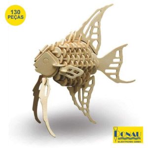 Peixe Painéis De Contraplacado C/ 130 Peças Donau - (DNM852-2)