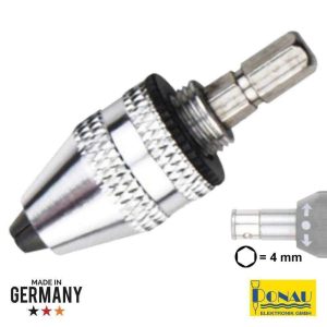 Mandril C/ Bit Hexagonal Ø22mm 0.3-3.2mm Donau - (DNMBS01)