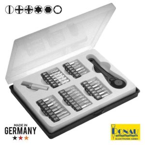 Conjunto De Chave Roquete C/ 40 Bits E Extensor Donau - (DNMBS40)