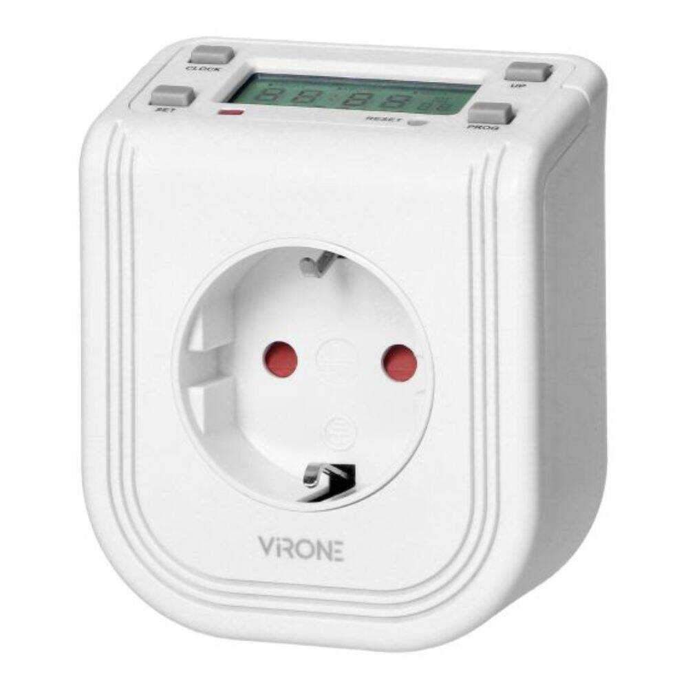 Temporizador Digital Ajustável 24h VIRONE - (DT-4(GS))