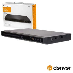 Leitor DVD C/ HDMI Cabo USB Comando DENVER - (DVH-1245MK3)