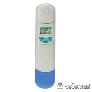 Medidor De Ph Tipo Caneta Atc IP67 VELLEMAN - (DVM8681)