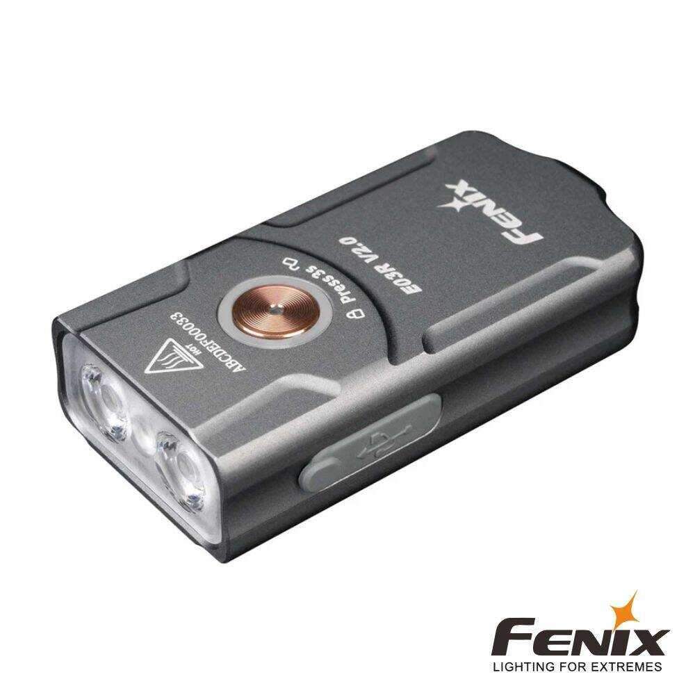 Lanterna Porta-Chaves 500lm IP66 FENIX - (E03RV2.0GR)