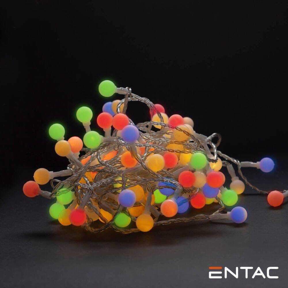 Luzes de Natal 120 LEDS Multicor 220V 9m - (ECL-PPB-120MC)