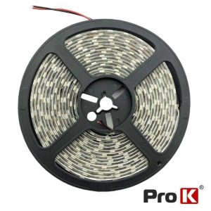 Fita 300 LED 5050 Vermelho 7.2W/m 12V IP65 5m PROK - (FL44R)