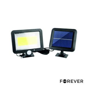 Aplique LED COB Solar 8W C/ Sensor PIR 6000K 600lm - (FLS-06)