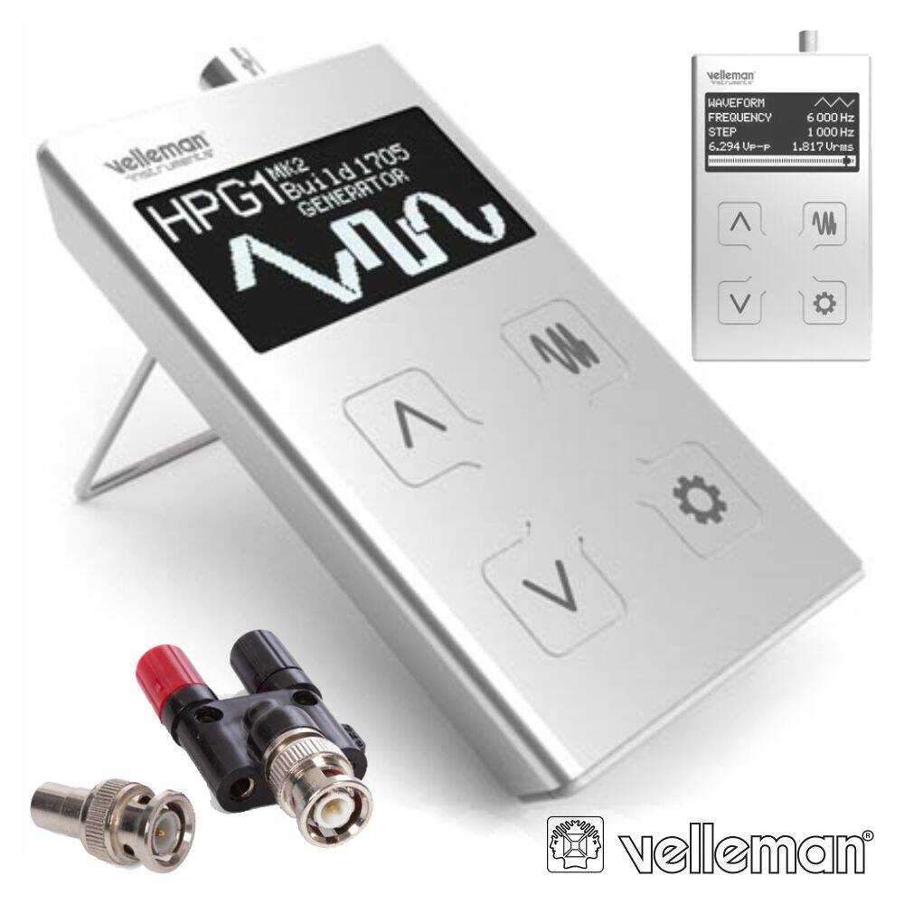 Gerador De Funções De Bolso 1mhz Dds VELLEMAN - (HPG1MK2)