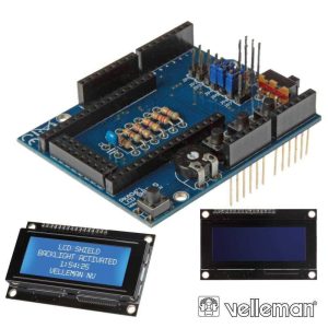 Lcd 20x4 Shield P/ Arduino VELLEMAN - (KA06)