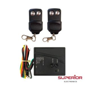 Kit Emissor Receptor de 2 Canais E 2 Comandos Interior - (KIT INDOOR)