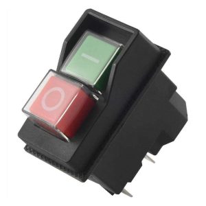 Interruptor de Pressão Duplo 16A-250VAC DPST - (KJD17-22413-112)