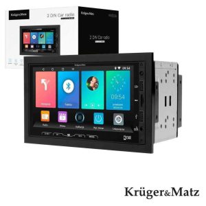 Auto-Rádio Android 7" 4x 45W GPS/BT/AUX/FM - (KM2008.1)