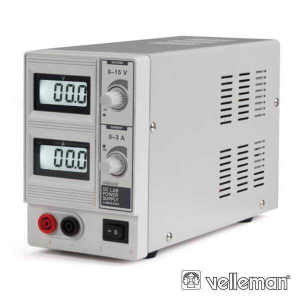 Fonte De Alimentação Digital 0-15v / 0-3a VELLEMAN - (LABPS1503)