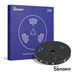 Fita 60 LEDS 5050 RGB 12V 2m IP65 SONOFF - (M0802040001)
