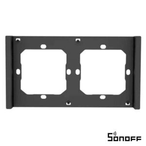Moldura P/ 2 Interruptores Inteligentes M5-80 2 Gang SONOFF - (M5-80-2)
