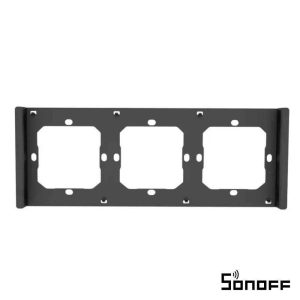 Moldura P/ 3 Interruptores Inteligentes M5-80 3 Gang SONOFF - (M5-80-3)