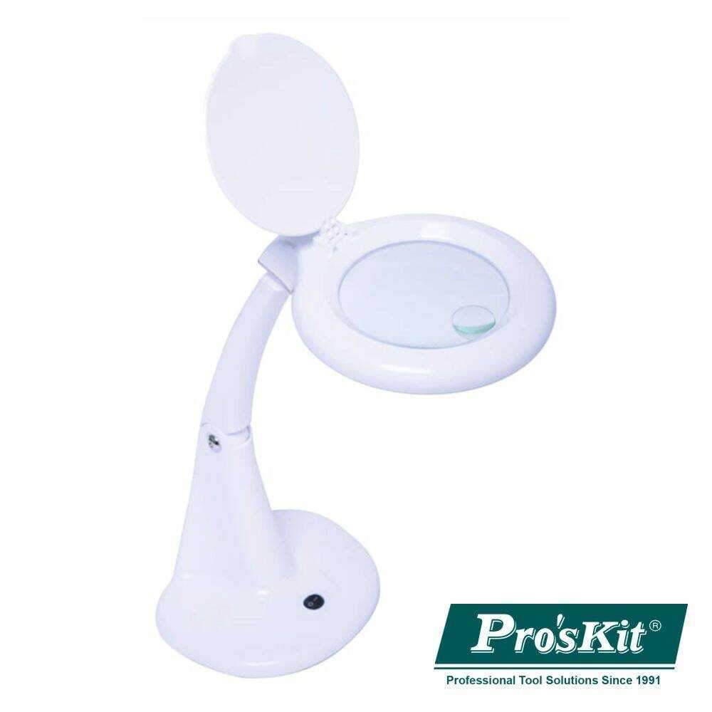 Candeeiro C/ Lupa Secretária 3/12 Dioptrias 40 LED 6W - (MA-1013MF)