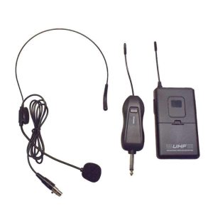 Microfone Headset S/ Fios UHF - (MICLAPL3)