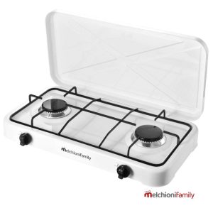 Fogão Gás Com 2 Queimadores Branco MelchioniFamily - (MINERVA2W)