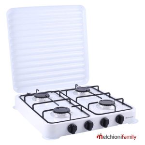 Fogão Gás Com 4 Queimadores Branco MelchioniFamily - (MINERVA4W)