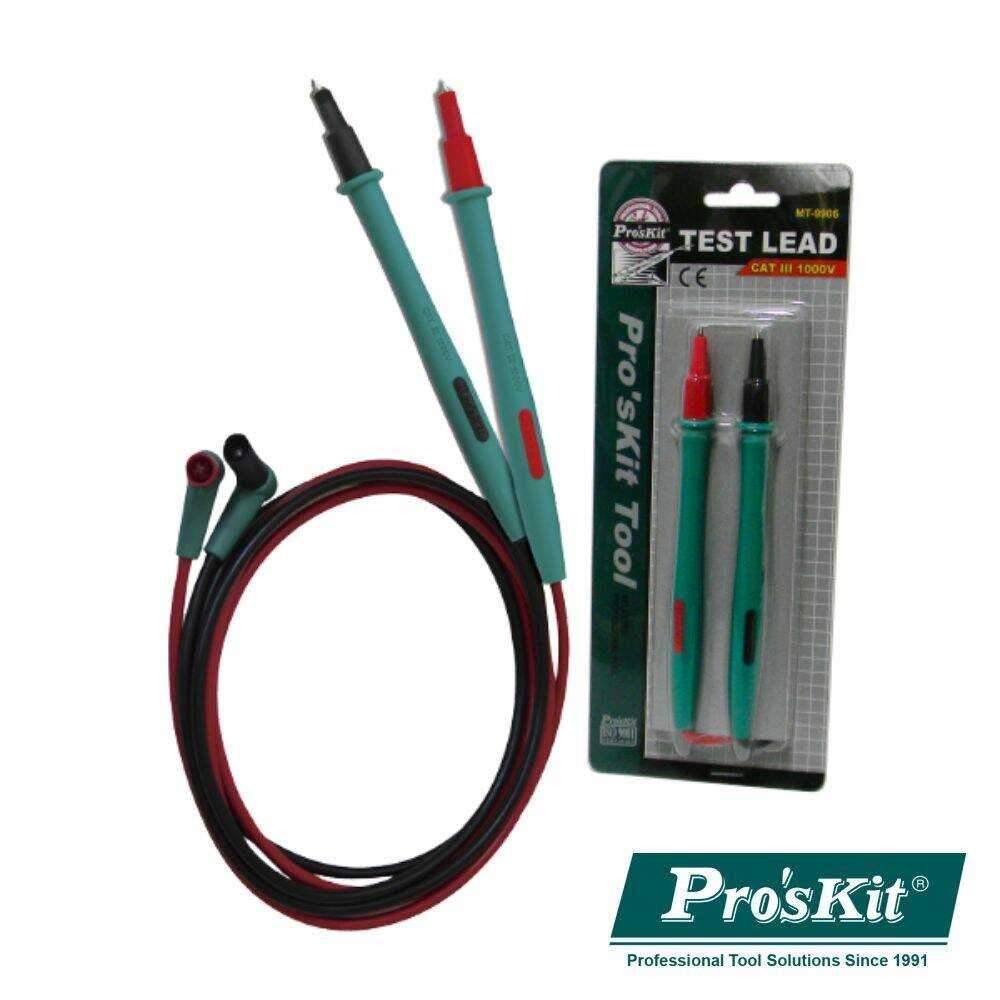 Conjunto Pontas De Prova CAT III 1000V CAT IV 600V PROSKIT - (MT-9906)