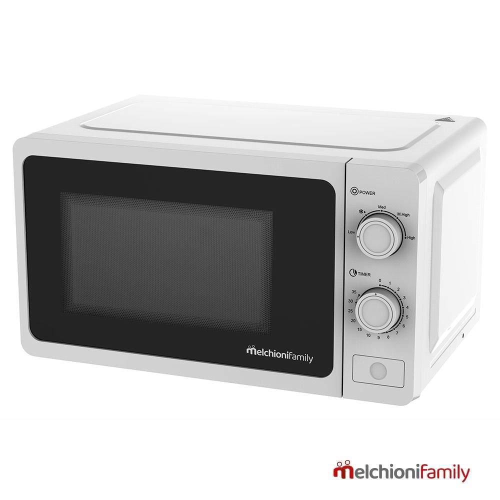 Microondas C/ Grill 20 Litros 700/800W Branco MelchioniFamiy - (ONDA)