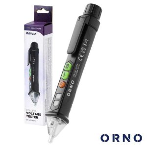 Detetor Tensão S/ Contato C/ Lanterna LED AC/DC 1000V ORNO - (OR-AE-13276)