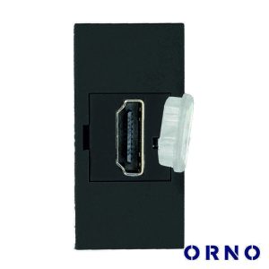 Módulo HDMI 22.5x45mm P/ Encastrar OR-GM-9010/B ORNO - (OR-GM-9010/B/HDMI)