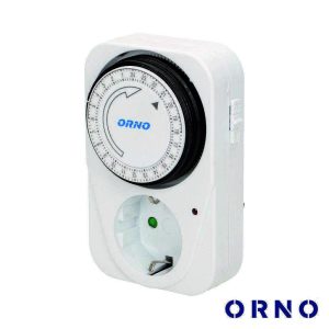 Temporizador Analógico Ajustável 24h ORNO - (OR-PRE-415(GS))