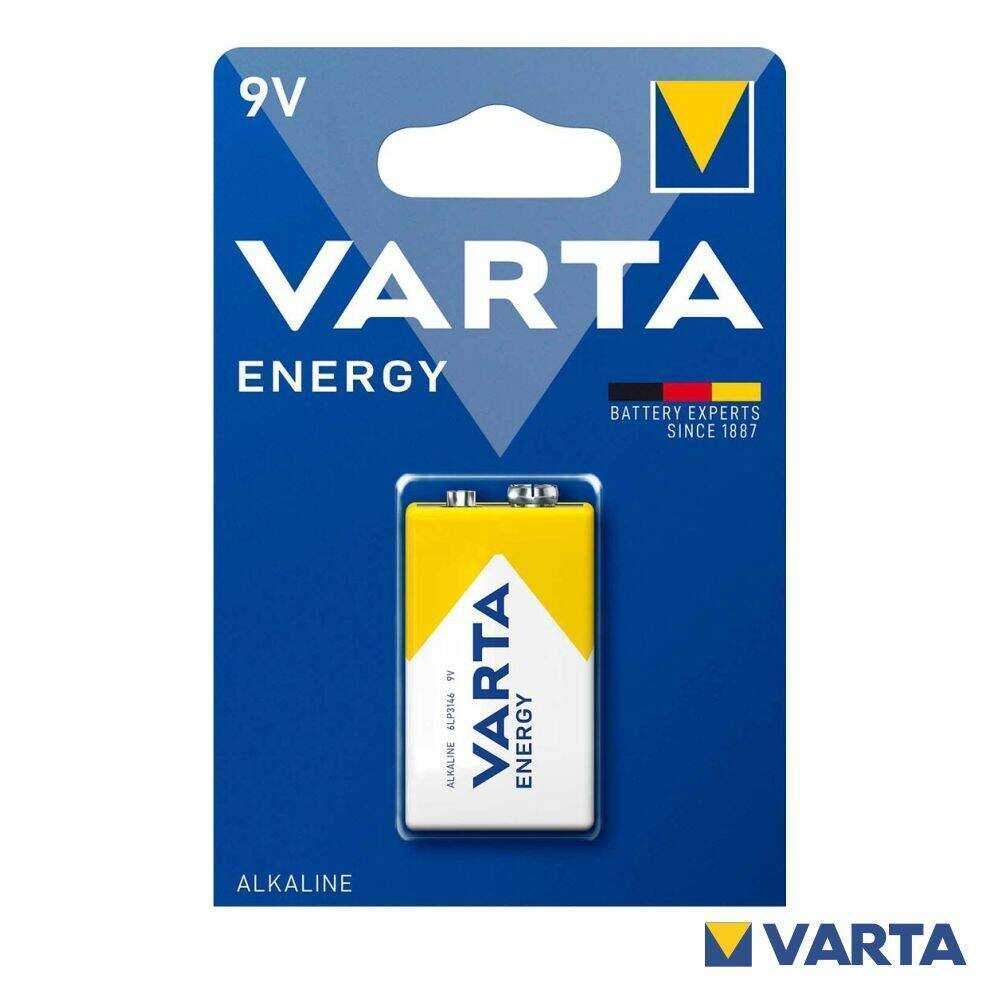 Pilha Alcalina 9V/6LR61 Energy VARTA - (PAV-9V)