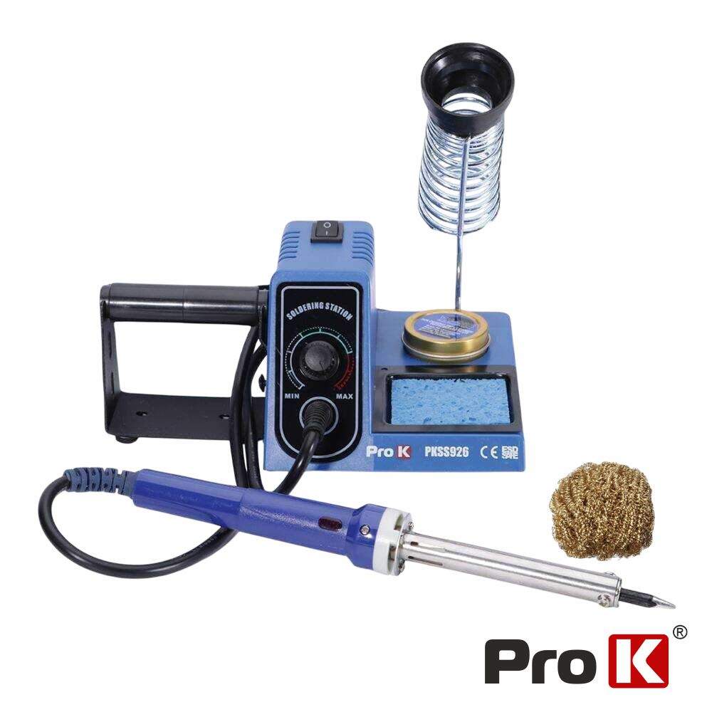 Estação De Soldar 60W C/ Esfregão E Suportes PROK - (PKSS926)
