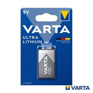 Pilha Lítio 9V/6LR61 6122 Ultra VARTA - (PLV-9VU)