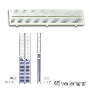 Placa De Ensaio Multifunções C/ 640 Pontos VELLEMAN - (SD10N)