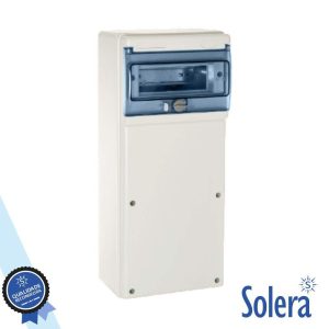 Caixa D/Elétrica 8 Elementos IP65 IK08 Tampa Lisa SOLERA - (SLR-1308)