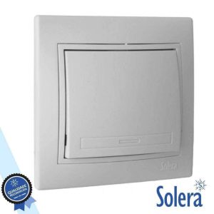 Interruptor Parede Encastrar Bipolar 10A 250V SOLERA - (SLR-ERP22U)