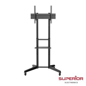 Suporte Chão LCD/LED 37/70" Inclinável 600/400 50kg SUPERIOR - (SUP-3770FLOOR)