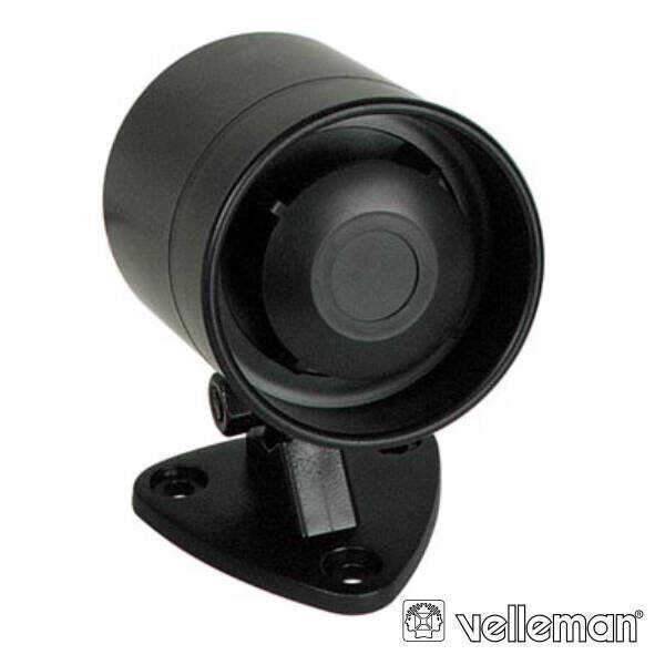 Sirene C/ Som Modulado 12V 300ma 115db VELLEMAN - (SV/PS15)