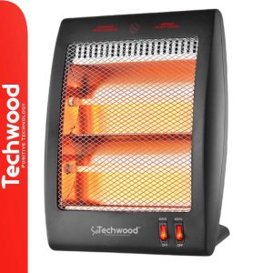 Aquecedor de Halogéneo Portátil 800W TECHWOOD - (TCG-826R)