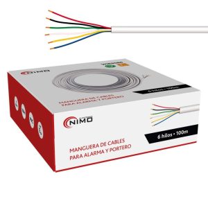Cabo Alarme/Porteiro 6 Condutores CCA 100M - (WTR9086)