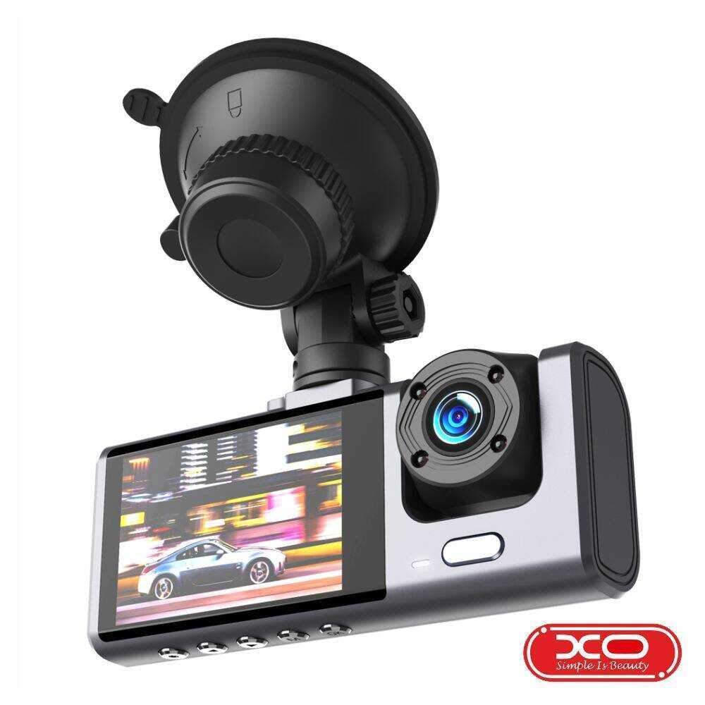 Câmara Vigilância Full HD 12MP P/ Auto 2" LCD 140º XO - (XJ03)